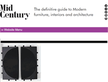 Tablet Screenshot of midcenturymagazine.com